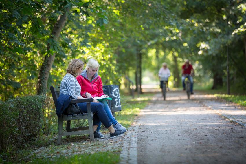 island Ziegenwerder, Frankfurt (Oder), Foto: Florian Läufer, Lizenz: Seenland Oder-Spree